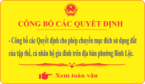 cong bó quyêt định