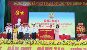 ĐẠI HỘI HỘI NÔNG DÂN PHƯỜNG BÌNH LỘC LẦN THỨ I, NHIỆM KỲ 2025 - 2030 TẬP TRUNG 2 ĐỘT PHÁ, HƯỚNG TỚI KỶ NGUYÊN NÔNG DÂN THÔNG MINH