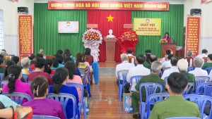 Khu phố Suối Tre phường Bình Lộc tổ chức ngày hội Đại đoàn kết toàn dân tộc