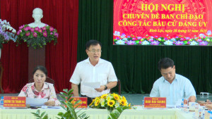 Hội nghị chuyên đề Ban Chỉ đạo Chuyển đổi số Đảng ủy phường Bình Lộc