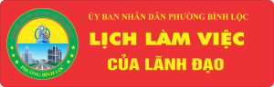 Lịch làm việc của Chủ tịch và các Phó Chủ tịch UBND phường (Từ ngày19/4/2026 đến ngày 24/4/2026)