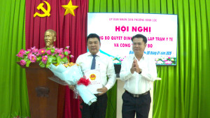 Hội nghị công bố Quyết định thành lập Trạm Y tế phường Bình Lộc