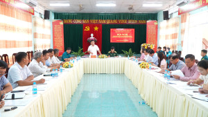 Phường Bình Lộc triển khai công tác phát lệnh gọi công dân nhập ngũ và hội trại tòng quân năm 2026