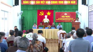 Hội nghị tiếp xúc cử tri với người ứng cử đại biểu HĐND phường Bình Lộc tại Đơn vị bầu cử số 03 nhiệm kỳ 2026 – 2031