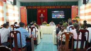 Công an tỉnh Đồng Nai kiểm tra công tác phòng chống tội phạm ma túy tại phường Bình Lộc