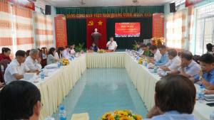 Phường Bình Lộc giao ban Cấp ủy trực thuộc Đảng ủy quý I năm 2026