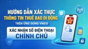 HƯỚNG DẪN TRIỂN KHAI CÔNG TÁC XÁC THỰC THÔNG TIN THUÊ BAO CHO NGƯỜI DÂN