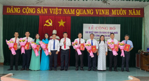 Lễ công bố các Quyết định của Đảng và Nhà nước