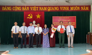 Lễ công bố Quyết định thành lập các tổ chức Đảng