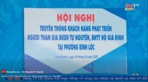 Hội nghị truyền thông khách hàng trên địa bàn phường Bình Lộc