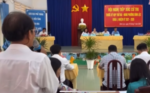 Hội nghị tiếp xúc cử tri với đại biểu HĐND phường Bình Lộc