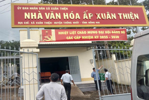 Phường Bình Lộc kiểm tra, rà soát các thiết chế văn hóa, khu thể thao,