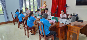 DUY TRÌ HOẠT ĐỘNG GIAO DỊCH XÃ ỔN ĐỊNH, THÔNG SUỐT, AN TOÀN SAU KHI SÁP NHẬP XÃ – THỰC HIỆN CHÍNH QUYỀN 2 CẤP- TẠO ĐIỀU KIỆN TỐT NHẤT CHO HỘ NGHÈO VÀ CÁC ĐỐI TƯỢNG CHÍNH SÁCH