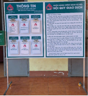 PHÒNG GIAO DỊCH NGÂN HÀNG CHÍNH SÁCH BÌNH LONG TIẾP TỤC DUY TRÌ ỔN ĐỊNH ĐIỂM GIAO DỊCH