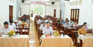 BÌNH LONG HỌP TIỂU BAN VĂN KIỆN ĐẠI HỘI ĐẢNG BỘ PHƯỜNG, NHIỆM KỲ 2025 - 2030