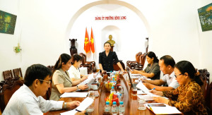 ĐẢNG ỦY PHƯỜNG BÌNH LONG HỌP CHUẨN BỊ CÔNG TÁC ĐẠI HỘI ĐẢNG BỘ CÁC CƠ QUẢN ĐẢNG