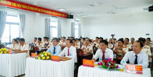 Đại hội Đảng bộ Công an phường Bình Long lần thứ I, nhiệm kỳ...
