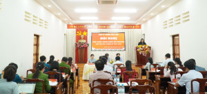 BÌNH LONG THÔNG QUA CHƯƠNG TRÌNH GIÁM SÁT VÀ CHƯƠNG TRÌNH LÀM VIỆC TOÀN KHOÁ CỦA BAN CHẤP HÀNH