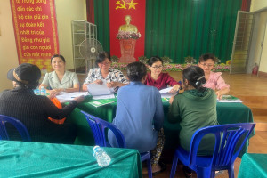 Hội Phụ nữ thực hiện tốt công tác ủy thác  tín dụng chính sách