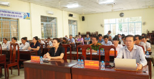 ĐẠI BIỂU HĐND PHƯỜNG BÌNH LONG TIẾP XÚC CỬ TRI SAU KỲ HỌP GIỮA NĂM