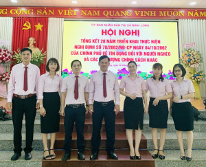 NHCSXH Bình Long – 23 năm đồng hành cùng người dân địa phương