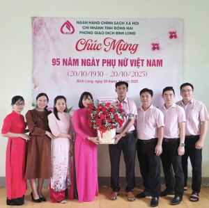 “Giỏi việc Ngân hàng, đảm việc nhà” – Dấu ấn của những bông hoa đẹp tại NHCSXH Bình Long