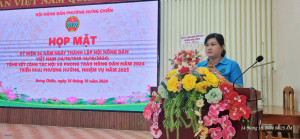 NGƯỜI CÁN BỘ HỘI NÔNG DÂN PHƯỜNG BÌNH LONG NĂNG ĐỘNG, TẬN TUỴ, TRÁCH NHIỆM TRONG CÔNG TÁC ỦY THÁC