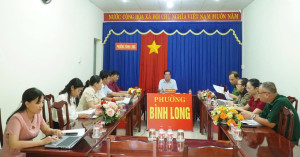 PHÓ CHỦ TỊCH UBND PHƯỜNG BÌNH LONG TẬN TÂM, TRÁCH NHIỆM VỚI CÔNG TÁC TÍN DỤNG CHÍNH SÁCH