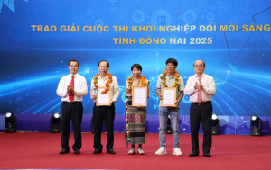 PHƯỜNG BÌNH LONG CÓ 02 SẢN PHẨM XUẤT SẮC ĐẠT GIẢI II VÀ GIẢI III CUỘC THI "KHỞI NGHIỆP ĐỔI MỚI SÁNG TẠO TỈNH ĐỒNG NAI" NĂM 2025