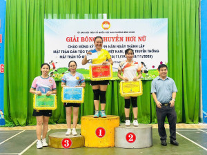 GIẢI BÓNG CHUYỀN HƠI CHÀO MỪNG KỶ NIÊM 95 NĂM NGÀY TRUYỀN THỐNG MTTQ VIỆT NAM