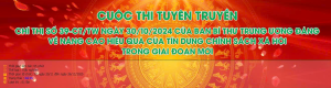Hưởng ứng cuộc thi Tuyên truyền Chỉ thị số 39-CT/TW ngày 30/10/2024 của Ban Bí thư về nâng cao hiệu quả tín dụng chính sách xã hội trong giai đoạn mới
