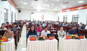 Phường Bình Long dự hội nghị quán triệt, triển khai nghiệp vụ công tác bầu cử đại biểu quốc hội và HĐND các cấp