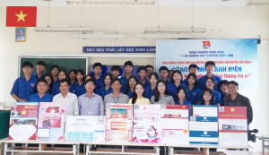 Đoàn phường Bình Long nhiều công trình chào mừng thành công Đại hội Đảng toàn quốc lần thứ XIV