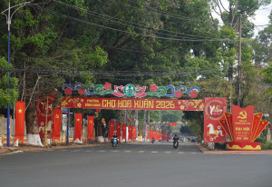 PHƯỜNG BÌNH LONG RỰC RỠ CỜ HOA CHÀO MỪNG KỶ NIỆM 96 NĂM NGÀY THÀNH LẬP ĐẢNG CỘNG SẢN VIỆT NAM