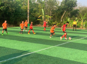 GIẢI BÓNG ĐÁ MỪNG ĐẢNG MỪNG XUÂN TRƯỜNG TIỂU HỌC AN LỘC A THÀNH CÔNG TỐT ĐẸP