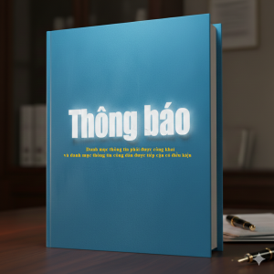 THÔNG BÁO