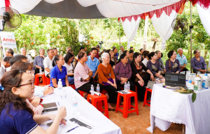 Bình Long tập huấn tập huấn kỹ thuật chăm sóc cây sầu riêng cho hội viên nông dân