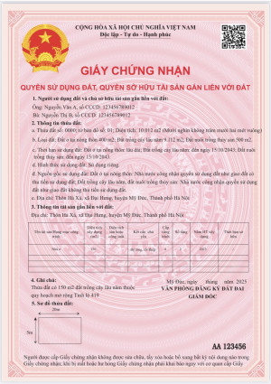 Giay chung nhan