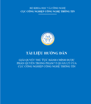 V/v triển khai hướng dẫn thủ tục hành chính lĩnh vực công nghệ thông tin, điện tử