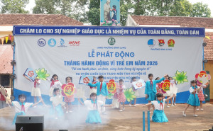 Bình Long phát động Tháng hành động vì trẻ em năm 2026