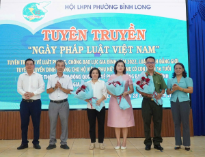 CHUNG TAY PHÒNG, CHỐNG BẠO LỰC GIA ĐÌNH – BẢO VỆ PHỤ NỮ, TRẺ EM VÌ MỘT CỘNG ĐỒNG AN TOÀN, HẠNH PHÚC