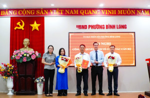 Công bố quyết định tiếp nhận cán bộ, viên chức trung tâm dịch vụ nông nghiệp thành phố Đồng Nai