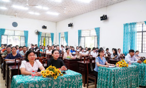 122 quần chúng ưu tú tham gia lớp nhận thức về Đảng