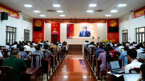 PHƯỜNG BÌNH LONG DỰ HỘI NGHỊ TOÀN QUỐC QUÁN TRIỆT, TRIỂN KHAI NGHỊ QUYẾT HỘI NGHỊ LẦN THỨ III, BAN CHẤP HÀNH TRUNG ƯƠNG KHÓA XIV