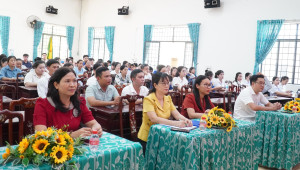 110 quần chúng ưu tú hoàn thành lớp nhận thức về Đảng