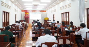 HỘI NGHỊ SƠ KẾT 1 NĂM 6 THÁNG TRIỂN KHAI THỰC HIỆN NGHỊ QUYẾT SỐ 57-NQ/TW