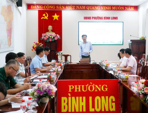 Dư nợ tín dụng chính sách xã hội phường Bình Long hơn 160 tỷ đồng