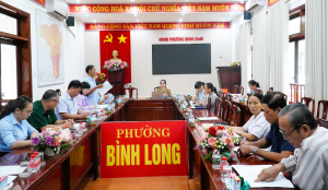 PHƯỜNG BÌNH LONG RÀ SOÁT HỘ GIA ĐÌNH LÀM NÔNG NGHIỆP, LÂM NGHIỆP, NGƯ NGHIỆP CÓ MỨC SỐNG TRUNG BÌNH