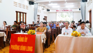 LÃNH ĐẠO PHƯỜNG BÌNH LONG DỰ HỘI NGHỊ BÁO CÁO VIÊN THÀNH UỶ ĐỒNG NAI THÁNG 8/2026