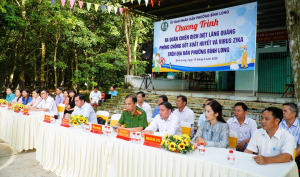 Bình Long ra quân chiến dịch diệt lăng quăng phòng, chống sốt xuất huyết